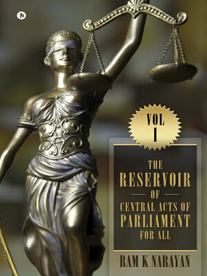 cover image of The Reservoir of Central Acts of Parliament For All, Volume I